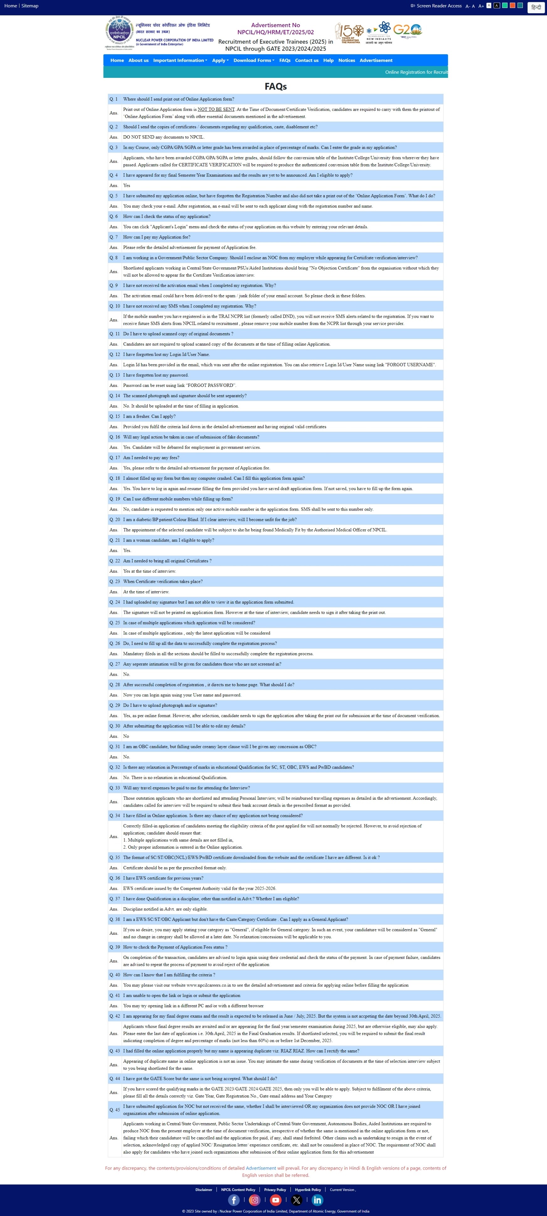 FAQs